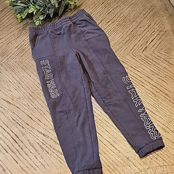 Star wars gray jogger pants size 5/6 unisex - Picture 8 of 8